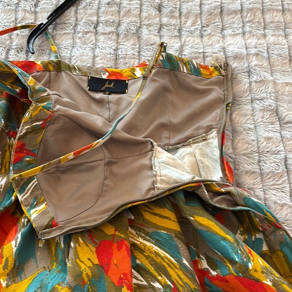 Jack by BB Dakota Multicolor Denim Dress with removable straps Size M - Picture 6 of 10